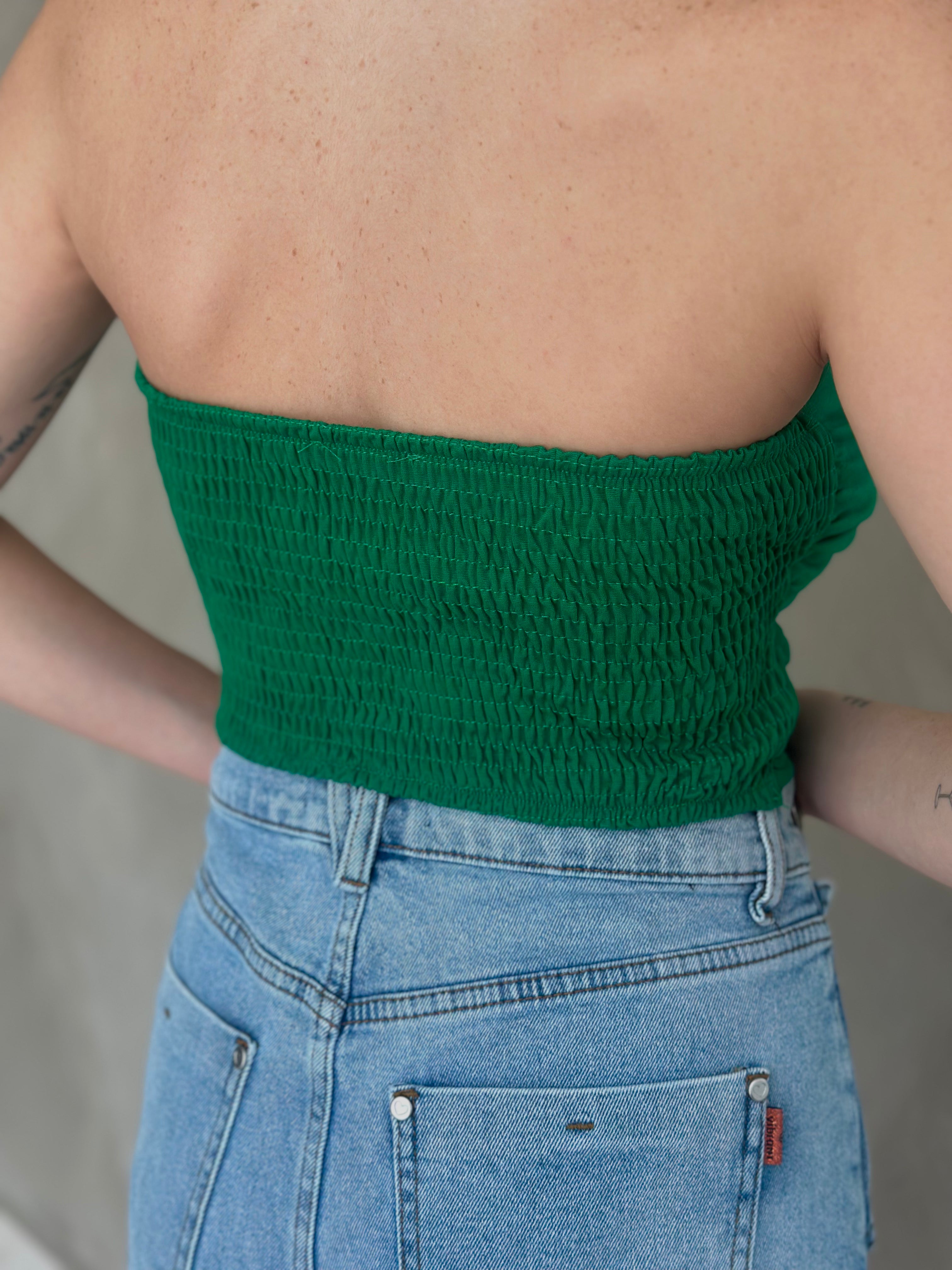 FLOWER CROP TOP